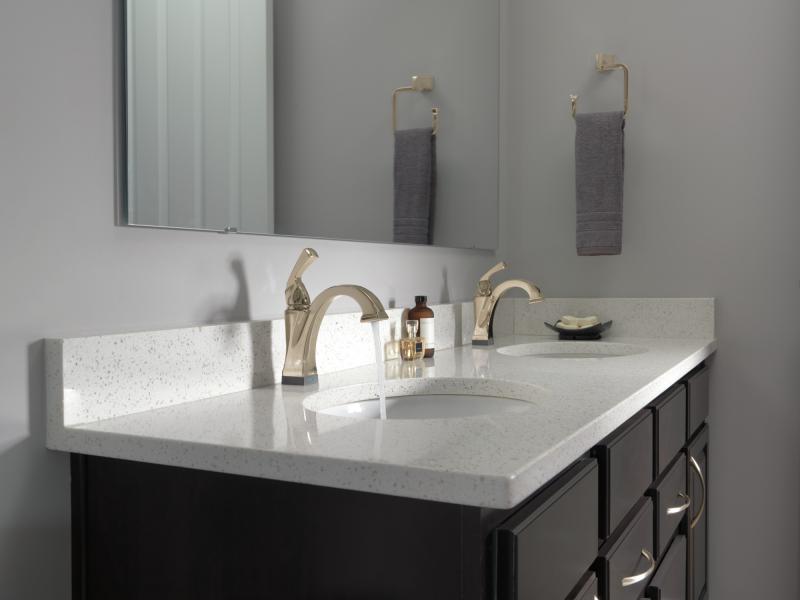 DELTA Dryden Towel Ring — Polished Nickel