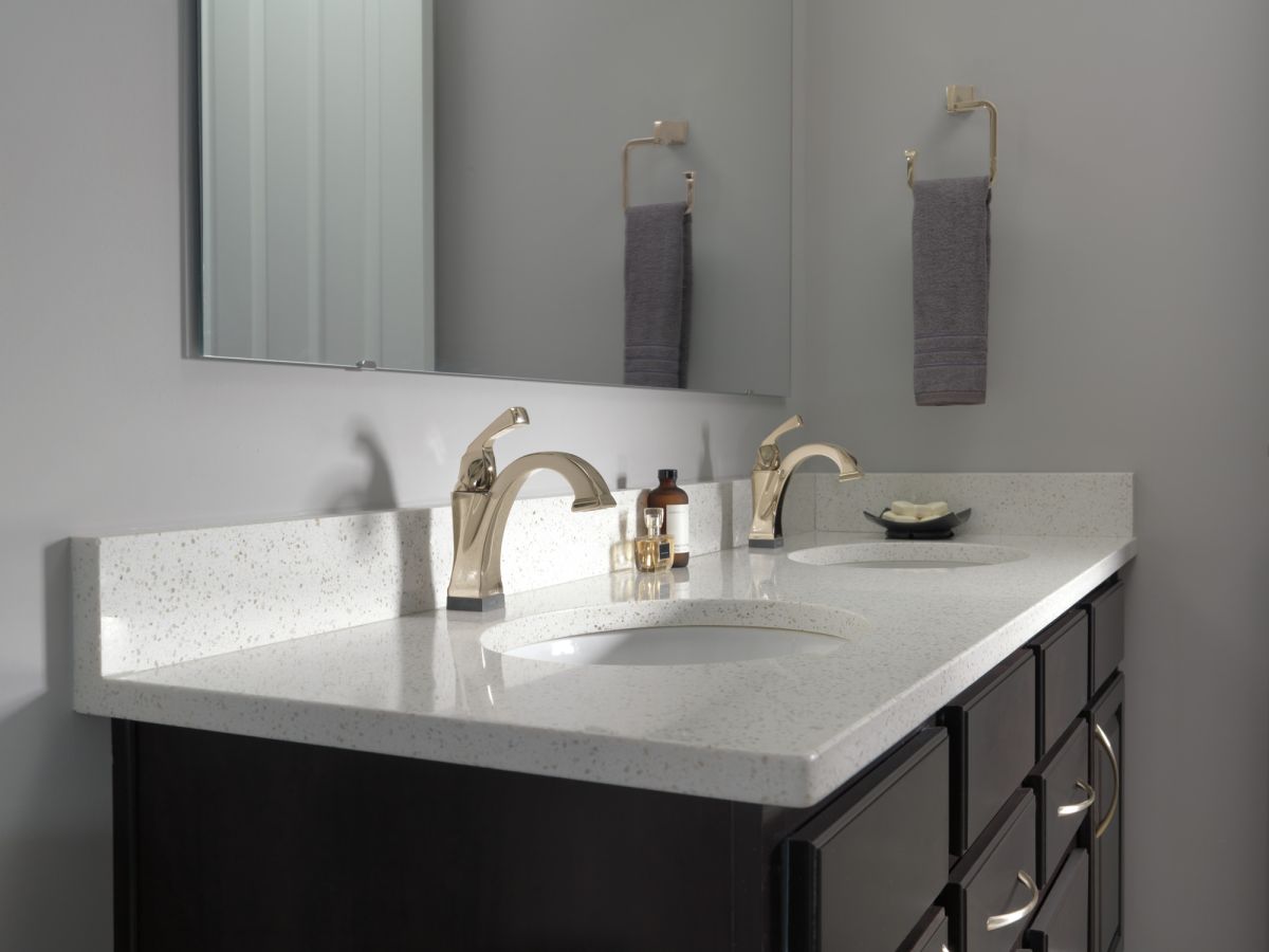 DELTA Dryden Towel Ring — Polished Nickel
