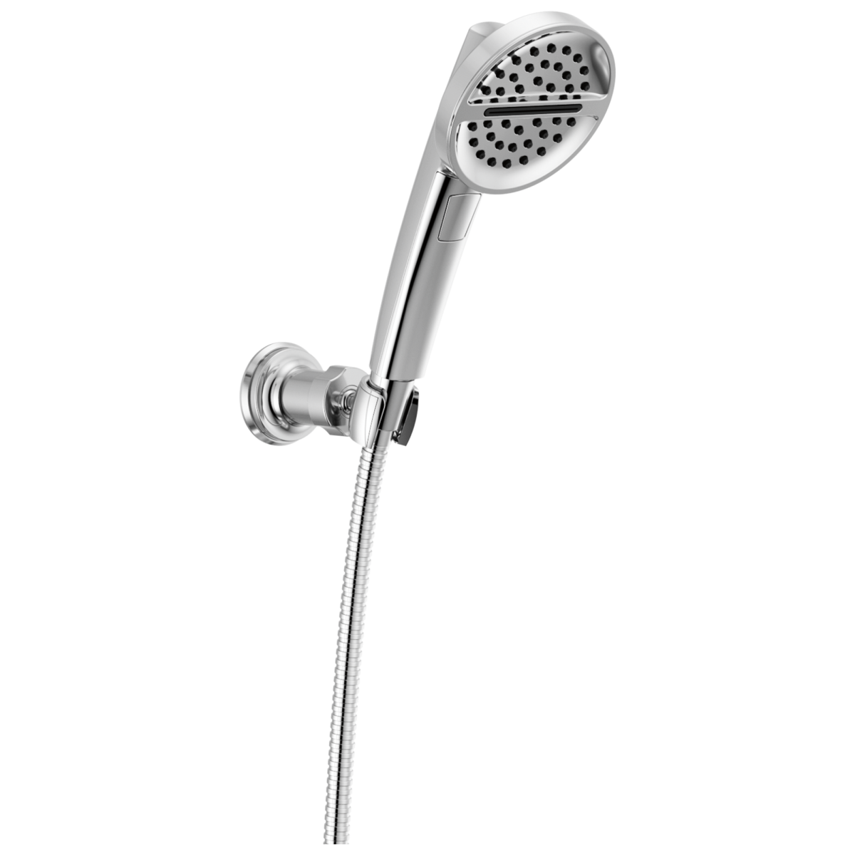 DELTA Universal Showering Components 3-Setting Wall Mount Handshower — Lumicoat® Chrome