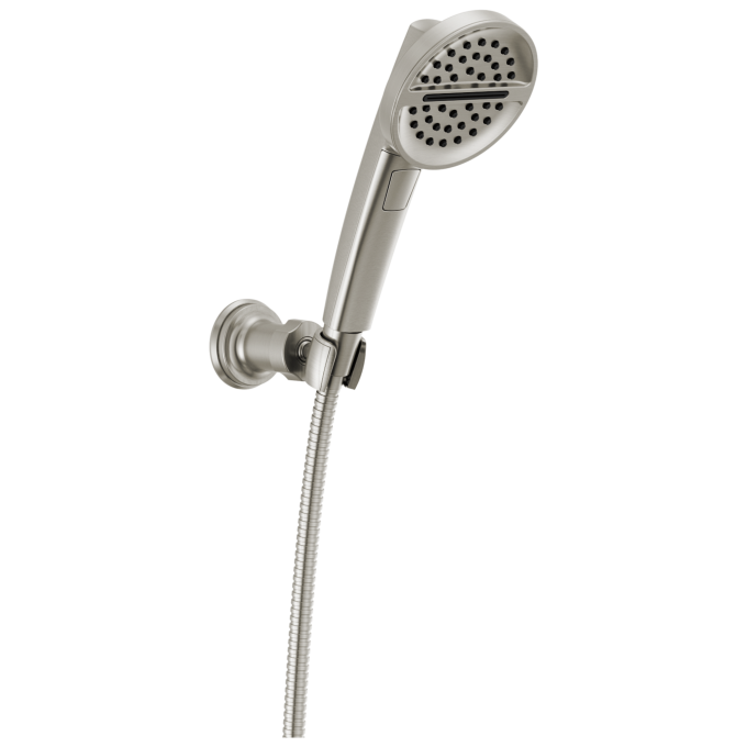 DELTA Universal Showering Components 3-Setting Wall Mount Handshower — Lumicoat® Stainless