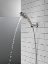 DELTA Universal Showering Components 3-Setting Wall Mount Handshower — Lumicoat® Stainless