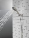 DELTA Universal Showering Components 3-Setting Wall Mount Handshower — Lumicoat® Stainless