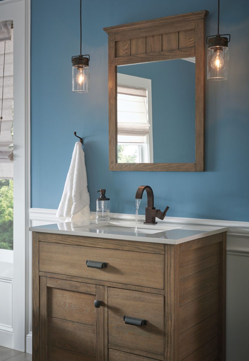 DELTA Vero Single Handle Bathroom Faucet — Venetian Bronze