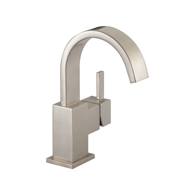 DELTA Vero Single Handle Bathroom Faucet — Stainless