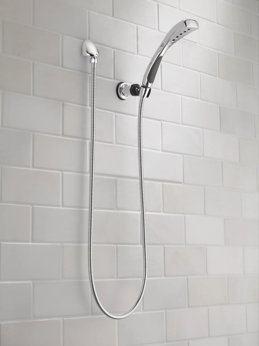 DELTA Universal Showering Components Wall Elbow for Hand Shower — Chrome