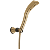 DELTA Universal Showering Components H2OKINETIC Single-Setting Adjustable Wall Mount Hand Shower — Champagne Bronze