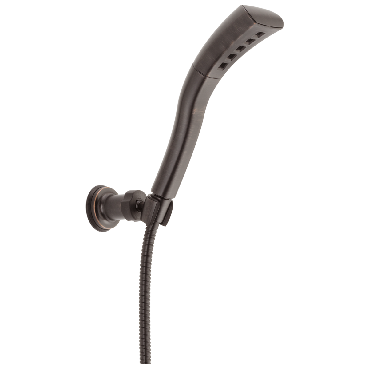 DELTA Universal Showering Components H2OKINETIC Single-Setting Adjustable Wall Mount Hand Shower — Venetian Bronze