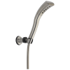 DELTA Universal Showering Components H2OKINETIC Single-Setting Adjustable Wall Mount Hand Shower — Stainless