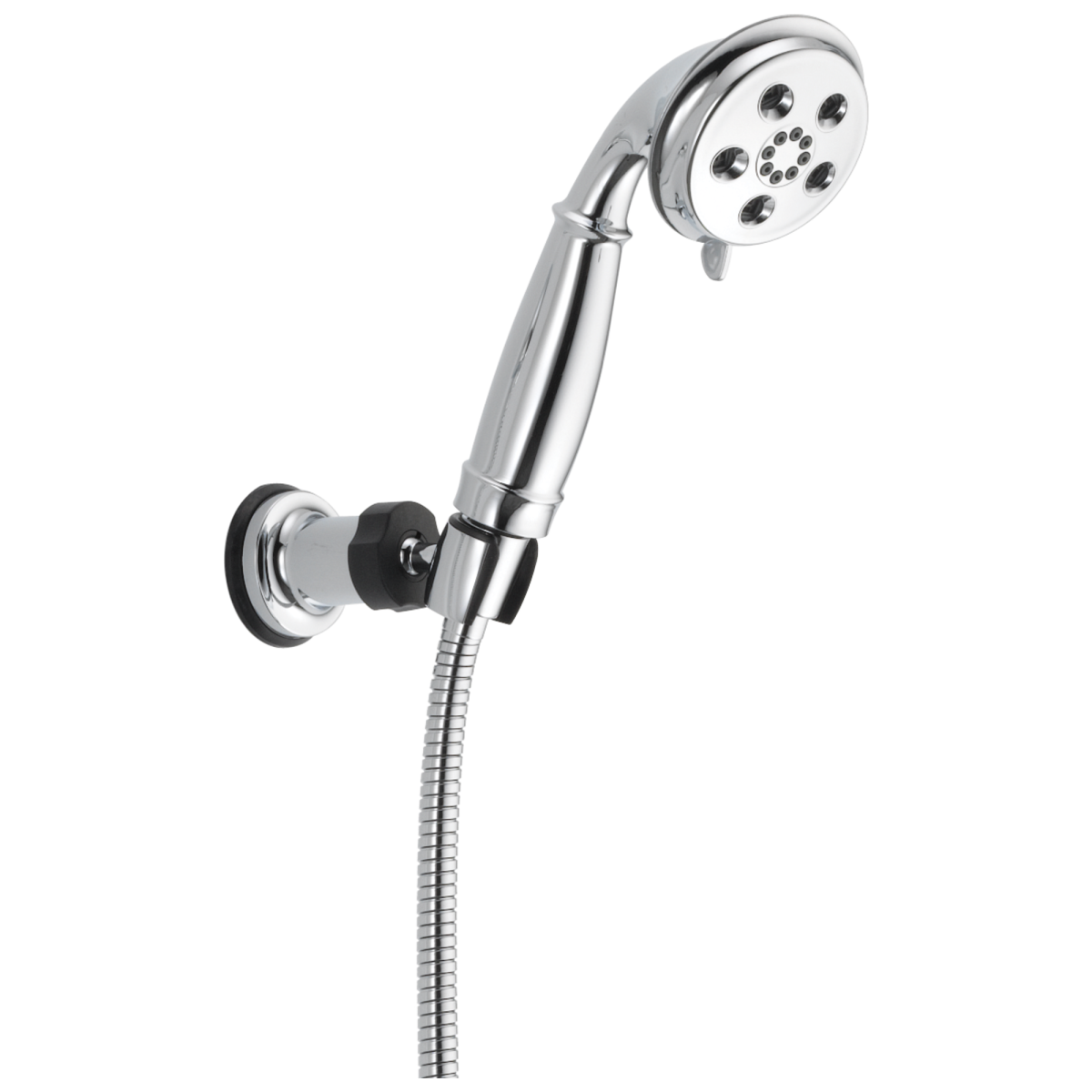 DELTA Universal Showering Components H2OKINETIC 3-Setting Adjustable Wall Mount Hand Shower — Chrome