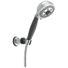 DELTA Universal Showering Components H2OKINETIC 5-Setting Adjustable Wall Mount Hand Shower — Chrome