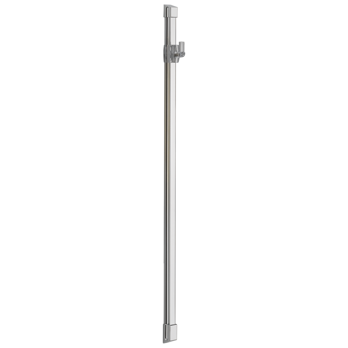 DELTA Universal Showering Components 30" Adjustable Glide Rail Wall Bar — Chrome