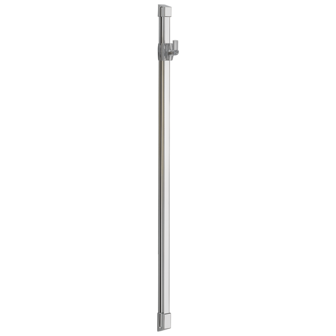 DELTA Universal Showering Components 30" Adjustable Glide Rail Wall Bar — Chrome