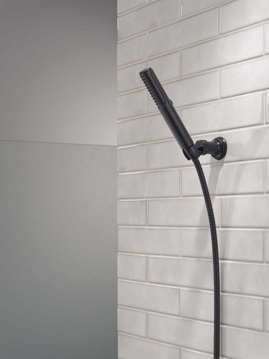 DELTA Universal Showering Components 2-Setting Hand Shower with ProClean Spray – Wall Mount — Matte Black