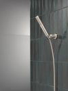 DELTA Universal Showering Components 2-Setting Hand Shower with ProClean Spray – Wall Mount — Lumicoat® Stainless