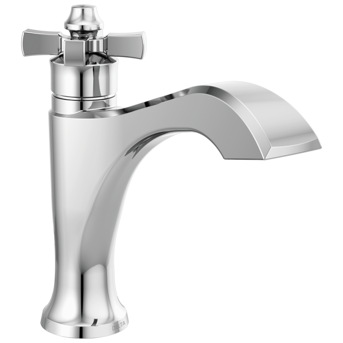 DELTA Dorval Single Handle Bathroom Faucet — Chrome