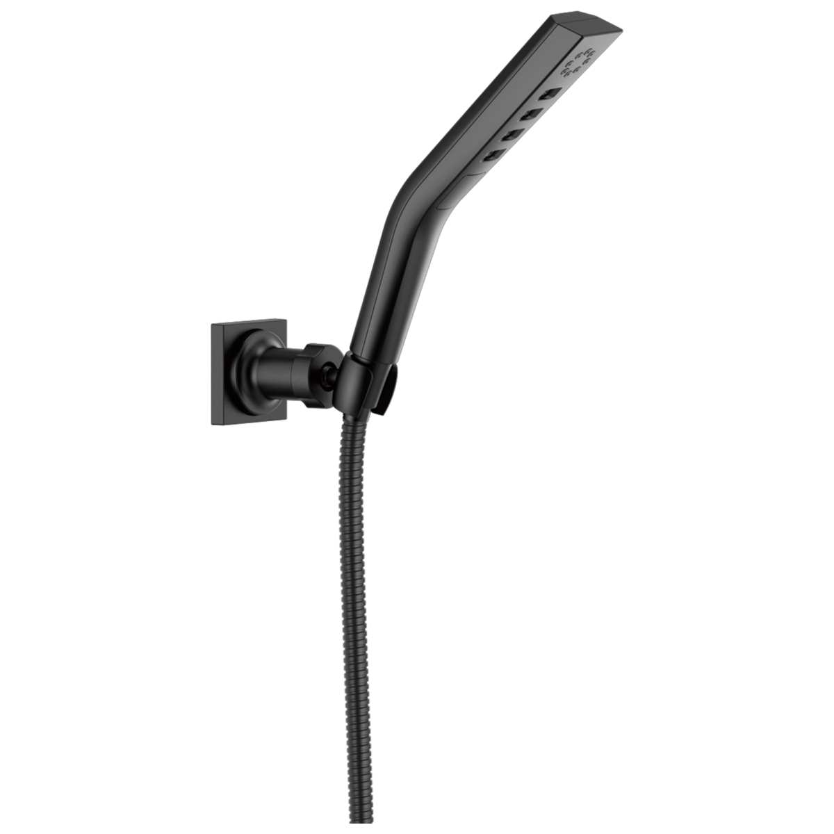 DELTA Universal Showering Components H2OKINETIC 3-Setting Wall Mount Hand Shower — Matte Black