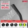 DELTA Universal Showering Components H2OKINETIC 3-Setting Wall Mount Hand Shower — Matte Black
