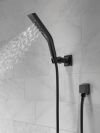 DELTA Universal Showering Components H2OKINETIC 3-Setting Wall Mount Hand Shower — Matte Black