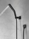 DELTA Universal Showering Components H2OKINETIC 3-Setting Wall Mount Hand Shower — Matte Black