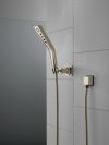 DELTA Universal Showering Components H2OKINETIC 3-Setting Wall Mount Hand Shower — Lumicoat® Polished Nickel