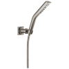 DELTA Universal Showering Components H2OKINETIC 3-Setting Wall Mount Hand Shower — Lumicoat® Stainless