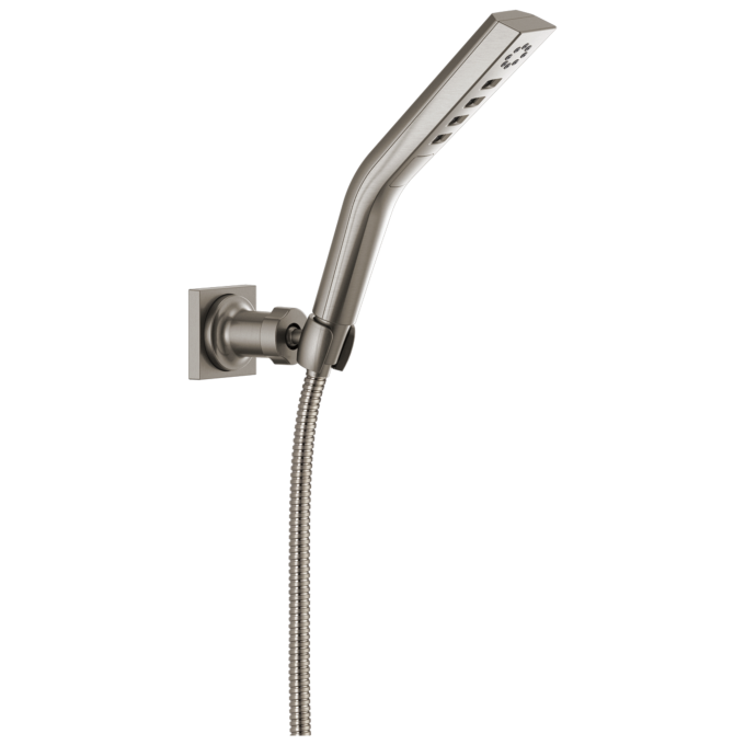 DELTA Universal Showering Components H2OKINETIC 3-Setting Wall Mount Hand Shower — Lumicoat® Stainless