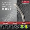 DELTA Universal Showering Components H2OKINETIC 3-Setting Wall Mount Hand Shower — Lumicoat® Stainless