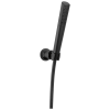 DELTA Universal Showering Components Premium Single-Setting Adjustable Wall Mount Hand Shower — Matte Black