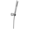DELTA Universal Showering Components Premium Single-Setting Adjustable Wall Mount Hand Shower — Lumicoat® Chrome