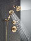 DELTA Trinsic 3-Setting 2-Port Diverter Trim — Champagne Bronze