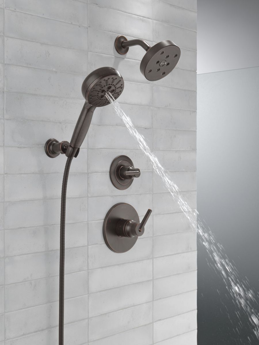 DELTA Trinsic Monitor 14 Series H2OKINETIC Shower Trim — Venetian Bronze