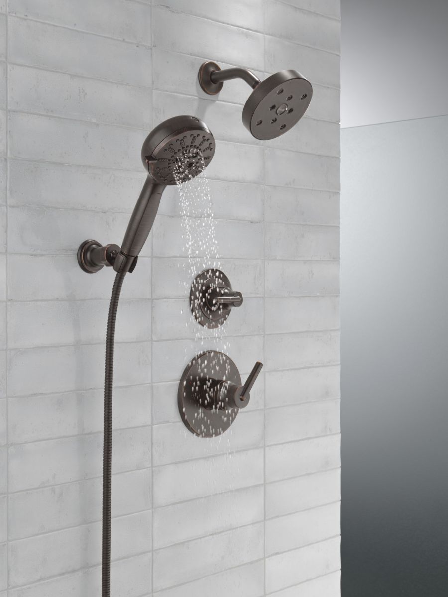 DELTA Trinsic Monitor 14 Series H2OKINETIC Shower Trim — Venetian Bronze