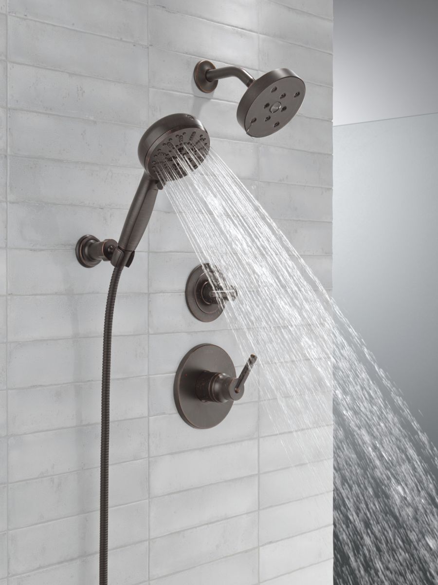 DELTA Trinsic Monitor 14 Series H2OKINETIC Shower Trim — Venetian Bronze