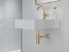 DELTA Trinsic Single Handle High-Arc Bathroom Faucet — Champagne Bronze