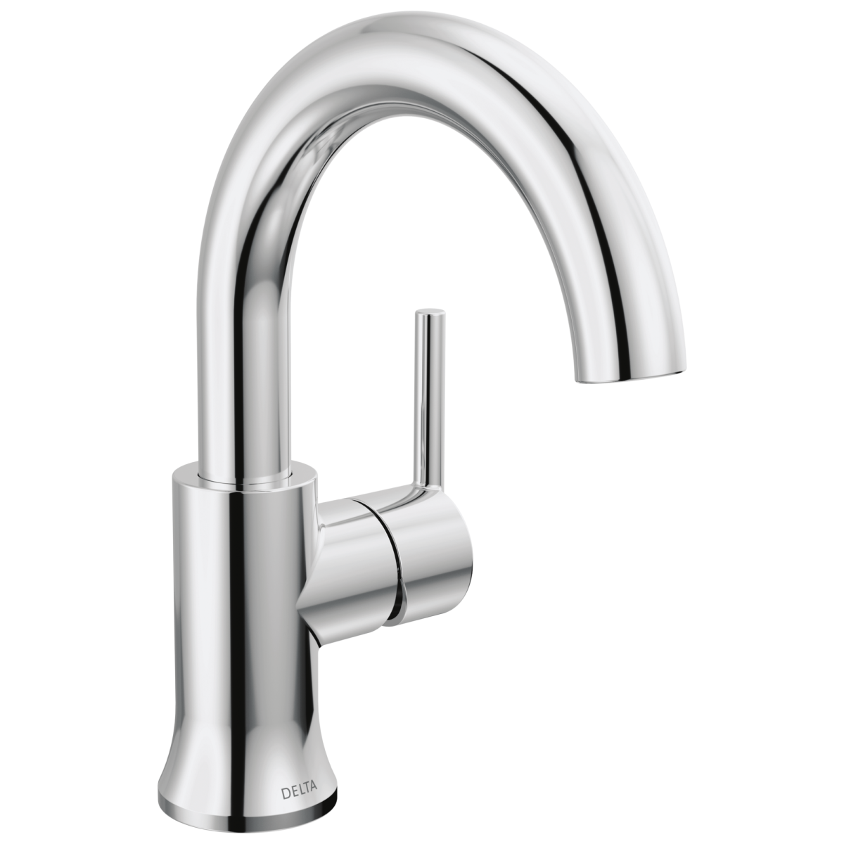 DELTA Trinsic Single Handle High-Arc Bathroom Faucet — Chrome