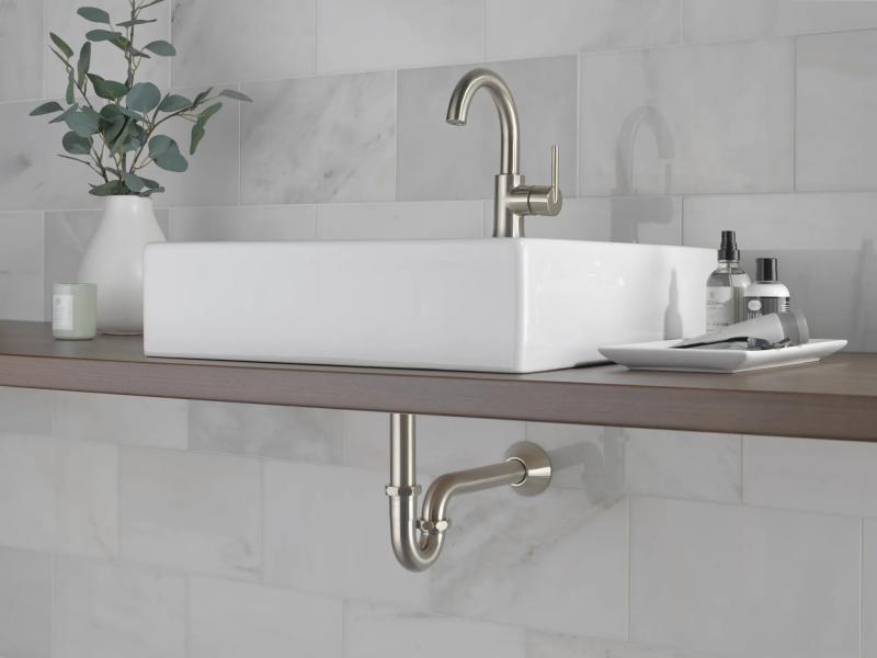 DELTA P-Trap — Stainless