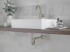 DELTA Trinsic Single Handle High-Arc Bathroom Faucet — Stainless