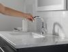 DELTA Trinsic Single Handle Pull-Down Bathroom Faucet — Chrome