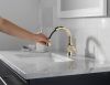 DELTA Trinsic Single Handle Pull-Down Bathroom Faucet — Polished Nickel