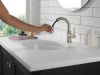 DELTA Trinsic Single Handle Pull-Down Bathroom Faucet — Stainless