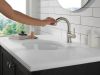 DELTA Trinsic Single Handle Pull-Down Bathroom Faucet — Stainless