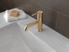 DELTA Trinsic Single Handle Bathroom Faucet — Champagne Bronze