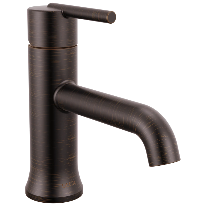DELTA Trinsic Single Handle Bathroom Faucet — Venetian Bronze