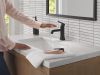 DELTA Trinsic Touch2O Bathroom Faucet with Touchless Technology — Matte Black