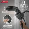 DELTA Universal Showering Components 6-Setting HydroRain with ProClean — Matte Black