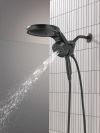 DELTA Universal Showering Components 6-Setting HydroRain with ProClean — Matte Black