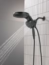 DELTA Universal Showering Components 6-Setting HydroRain with ProClean — Matte Black
