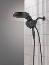 DELTA Universal Showering Components 6-Setting HydroRain with ProClean — Matte Black