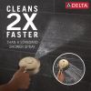 DELTA Universal Showering Components 6-Setting HydroRain with ProClean — Lumicoat® Champagne Bronze