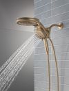 DELTA Universal Showering Components 6-Setting HydroRain with ProClean — Lumicoat® Champagne Bronze